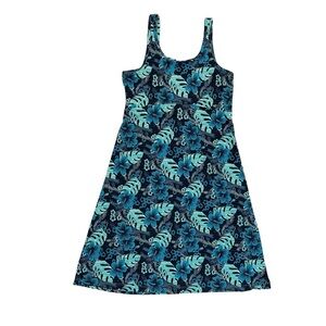 Columbia Womens XS Tropical Athleisure Sporty Outdoor Casual Midi Vacation Dress
